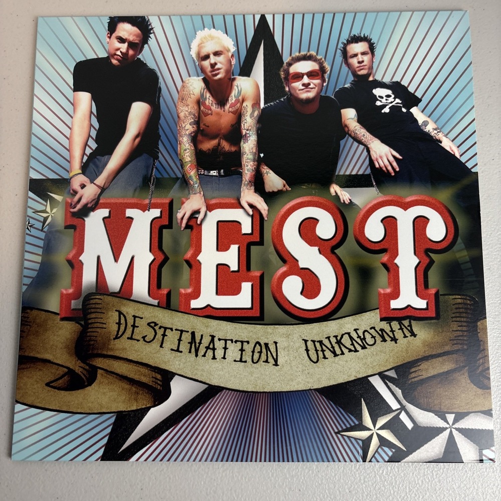 Mest Destination Unknown 12 Inch Red Vinyl Record